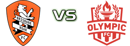 Brisbane Roar QAS - Olympic FC Brisbane Estatísticas e detalhes do jogo