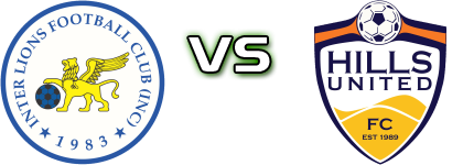 Inter Lions FC - Hills United Statistiche e dettagli partita Inter Lions FC - Hills United Statistiche e dettagli partita