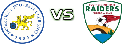 Inter Lions FC - SD Raiders Detalles y estadisticas Inter Lions FC - SD Raiders Detalles y estadisticas