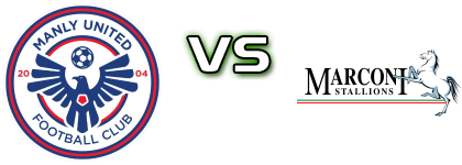 Manly United - Marconi Stallions detalji utakmice i statistika