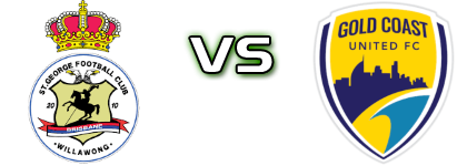 St. George Willawong FC - Gold Coast Utd. head to head game preview and prediction St. George Willawong FC - Gold Coast Utd. head to head game preview and prediction