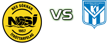 NSI Runavik - KÍ Klaksvík head to head game preview and prediction