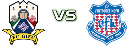 Gifu - Ventforet Kofu Detalji meca I statistika.