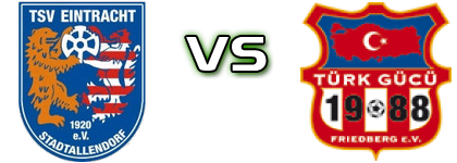 Stadtallendorf - Türk Gücü Friedberg Detalles y estadisticas