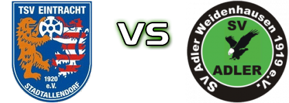 Stadtallendorf - SV Adler Weidenhausen детайли и статистика