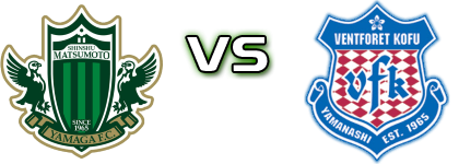 Matsumoto - Ventforet Kofu Spiel Prognosen und Statistiken