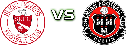 Sligo Rovers - Bohemian FC детайли и статистика