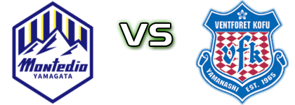 Yamagata - Ventforet Kofu детайли и статистика Yamagata - Ventforet Kofu детайли и статистика