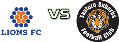 Lions FC - Eastern Suburbs Detalles y estadisticas Lions FC - Eastern Suburbs Detalles y estadisticas