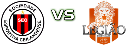 SE Ceilandense DF - Legião FC head to head game preview and prediction