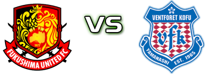 Fukushima Utd - Ventforet Kofu Estatísticas e detalhes do jogo