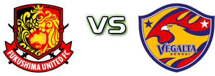 Fukushima Utd - Vegalta Sendai детайли и статистика