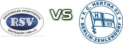 RSV Eintracht 1949 e.V. - Hertha 03 head to head game preview and prediction