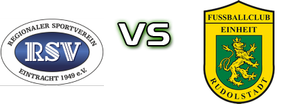 RSV Eintracht 1949 e.V. - Rudolstadt Detalji meca I statistika.