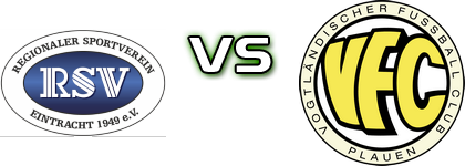 RSV Eintracht 1949 e.V. - Plauen Statistiche e dettagli partita