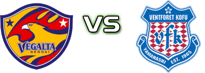 Vegalta Sendai - Ventforet Kofu head to head game preview and prediction