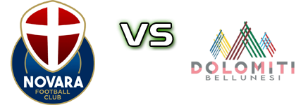 Novara - Dolomiti Bellunesi детайли и статистика