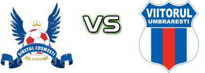 Siretul  - Viitorul (U) head to head game preview and prediction