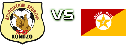AS Kondzo - Inter Club Brazzaville детайли и статистика AS Kondzo - Inter Club Brazzaville детайли и статистика