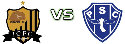JC Futebol Clube AM - Paysandu Detalji meca I statistika.