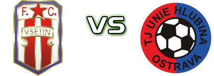 FC Vsetin - TJ Unie Hlubina Statistiche e dettagli partita