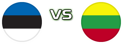 Estonia - Lithuania Statistiche e dettagli partita Estonia - Lithuania Statistiche e dettagli partita