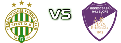 Ferencváros - Békéscsaba Spiel Prognosen und Statistiken Ferencváros - Békéscsaba Spiel Prognosen und Statistiken