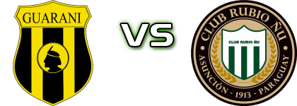 Guaraní - Rubio Ñu Statistiche e dettagli partita