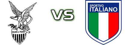 Fenix - Sportivo Italiano Detalles y estadisticas