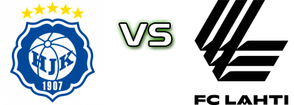 HJK - Lahti Detalji meca I statistika.