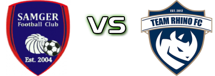 Samger FC - Team Rhino Estatísticas e detalhes do jogo