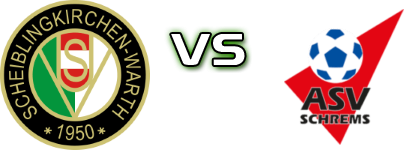 Scheiblingkirchen-Warth - ASV Schrems Spiel Prognosen und Statistiken Scheiblingkirchen-Warth - ASV Schrems Spiel Prognosen und Statistiken