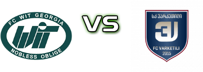 WIT Georgia - FC Varketili Detalles y estadisticas