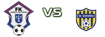 Dubnica - Šoporňa Spiel Prognosen und Statistiken