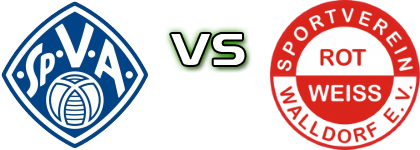 Aschaffenburg - SV Rot-Weiss Walldorf Detalles y estadisticas
