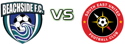 Beachside FC - South East United FC head to head game preview and prediction