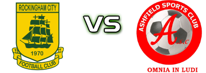 Rockingham - Ashfield SC Detalji meca I statistika.