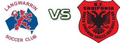 Langwarrin SC - North Sunshine Eagles SC Estatísticas e detalhes do jogo