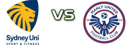 Sydney University SFC - Manly United FC Detalji meca I statistika. Sydney University SFC - Manly United FC Detalji meca I statistika.