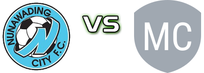 Nunawading City - Malvern City FC детайли и статистика