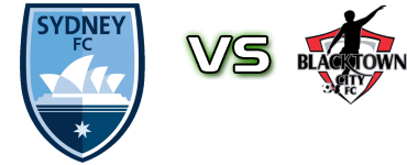 Sydney FC - Blacktown City FC U20 Statistiche e dettagli partita