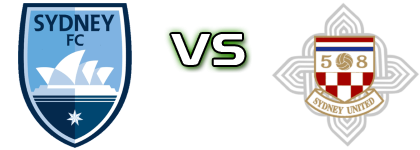 Sydney FC - Sydney United head to head game preview and prediction