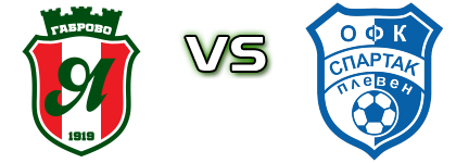 Yantra Gabrovo - Spartak (P) Detalji meca I statistika.