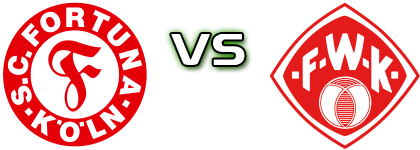 Fortuna Köln - Würzburger Kickers Detalles y estadisticas