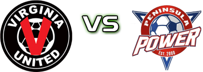 Virginia United - Peninsula Power FC detalji utakmice i statistika