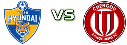 Ulsan Hyundai - Chengdu Statistiche e dettagli partita