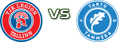 Legion - Tartu Tammeka U21 head to head game preview and prediction