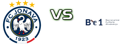 Jonava - BE1 Nfa детайли и статистика