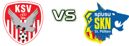 KSV 1919 - St. Pölten head to head game preview and prediction