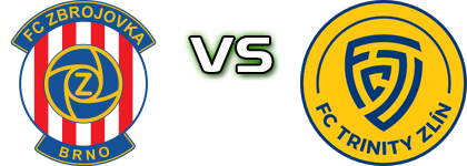 Zbrojovka Brno - Trinity Zlín Statistiche e dettagli partita